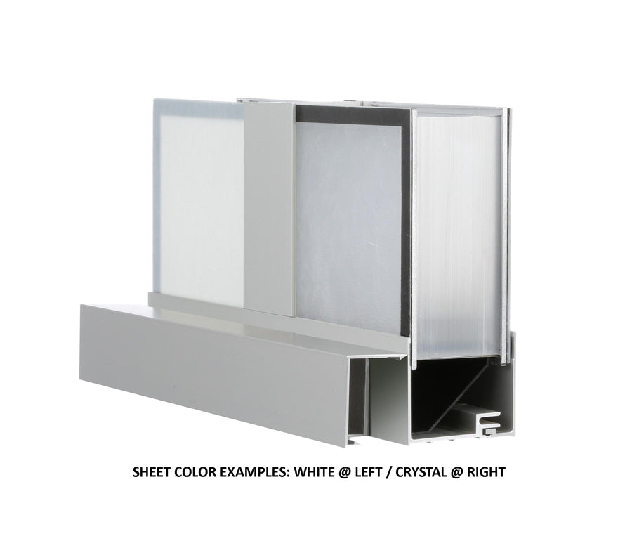 LightBasic™ Pre-assembled Wall Systems - (Crystal Exterior/Crystal Interior)